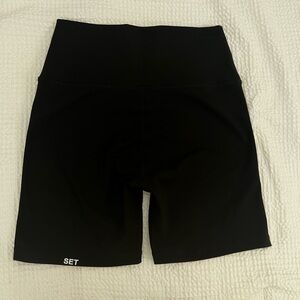 SET Active Black Athletic Shorts
